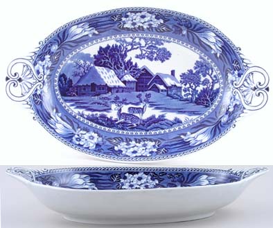 Dish oval c1925